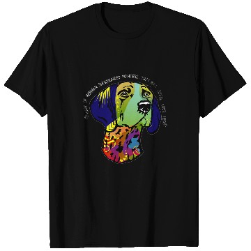 Discover German Shorthaired Pointer Artwork Painting T-Shirts
