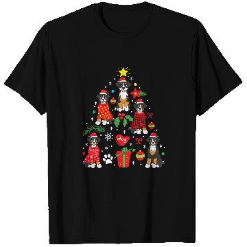 Discover Bernedoodle Christmas Ornament Tree Funny Dog Mom Dad Gift T-Shirts