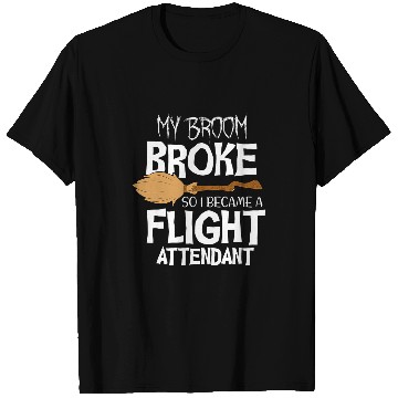 Discover flight attendant pilot plane aircraft airplane funny T-Shirts