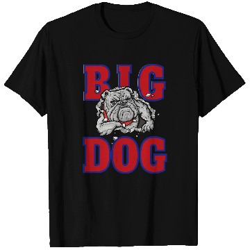 Discover Big Dog Colorful Comic Dog Illustration Novelty Art Design T-Shirts