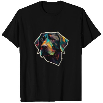 Discover Labrador Lab Dog Labrador Low Poly Labbi Dog 3 T-Shirts