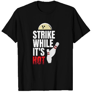 Discover Bowling Gift Illustration Joke Pun Bowling T-Shirts