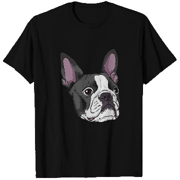 Discover I love my BOSTON TERRIER DOG Nice portrait T-Shirts