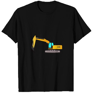 Discover Excavator Construction Vehicle T-Shirts