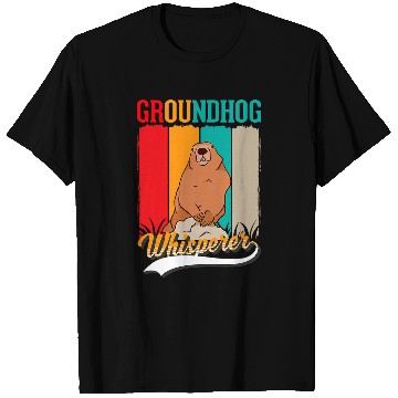 Discover Groundhog Whisperer Marmot Whisperer 3 T-Shirts