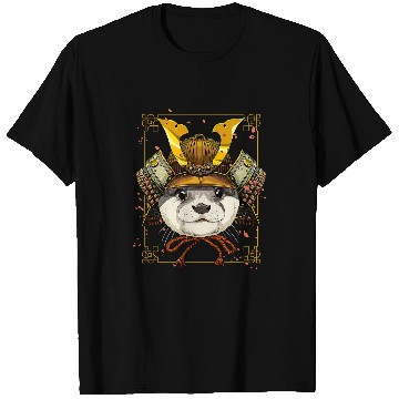 Discover Otters Samurai Otter Warrior Samurai Otter Animal Lovers 220 T-Shirts