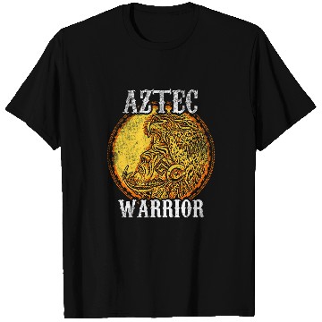 Discover Aztec Warrior King Mexican Native Art Mayans 20 T-Shirts