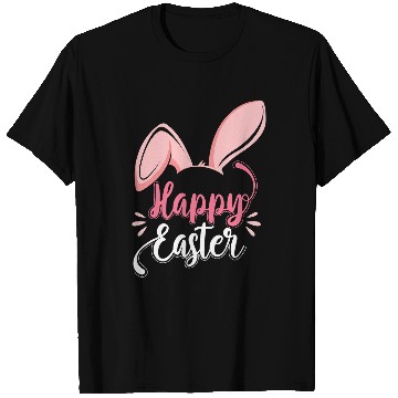 Discover Rabbits Kawaii Ears Rabbit Bunny Happy Easter Sunday T-Shirts