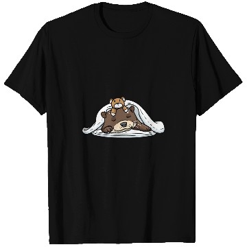Discover Otters Napping Otter With Stuffed Animal Sleeping Sleep T-Shirts