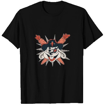 Discover Rabbits Pirate rabbit captain carrot steal T-Shirts