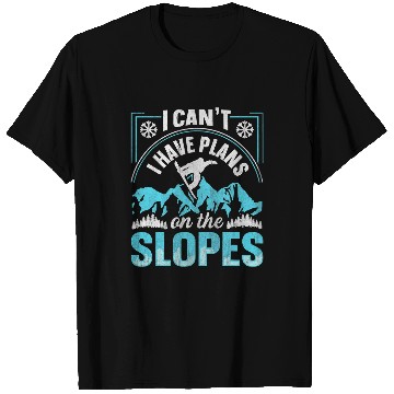 Discover Skiing Ski Snow Boarding Snowboard Design for a Snowboarder 1 T-Shirts