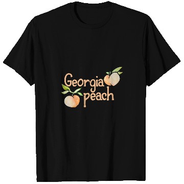 Discover Georgia Peach cute peaches art fun peachy T-Shirts