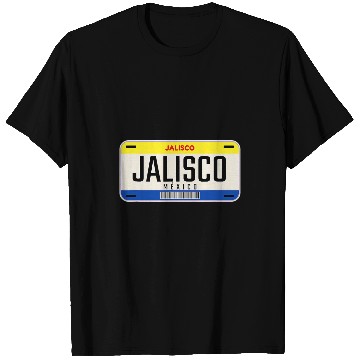 Discover Car Number Plate City Region Jalisco T-Shirts