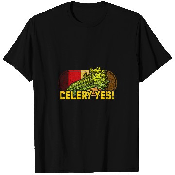 Discover Celery Yes Funny Vegetable Gardener 5 T-Shirts