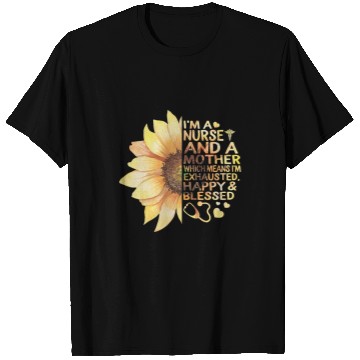 Discover Nursing nurses Nursery Mom Nurses Week Im nurses And Mother Which Means Im Exhausted medicals Nursing T-Shirts