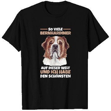 Discover St Bernard Dog Friends T-Shirts