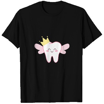 Discover Dental Assistent Royal Molar with Angel Wings T-Shirts