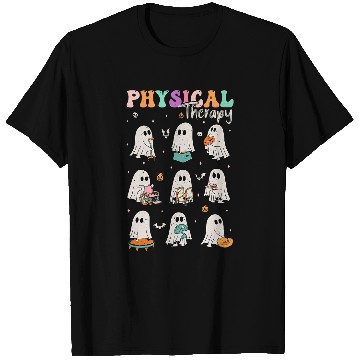 Discover Cute ghosts Physical Therapy PT Physical Therapist Halloween 5 T-Shirts