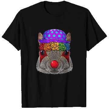 Discover Squirrel Lover Funny Clown Squirrel Circus carnivals Costume Theme Party 57 T-Shirts