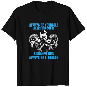 Discover Octopuss Lover Always Be A Kraken Aquarist Nightmare Spooky Octopus T-Shirts