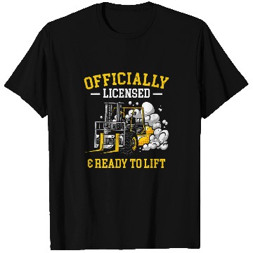 Discover Forklift Operator Design for Warehouse Worker T-Shirts