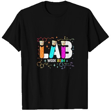 Discover Lab Week 2024 Laboratory Tech medicals Technician Scientist T-Shirts