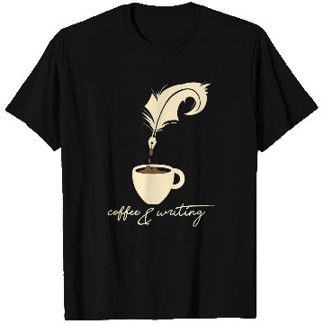 Discover Reading Book Writer I Author I Book Literature I Coffee And Writing Reader T-Shirts