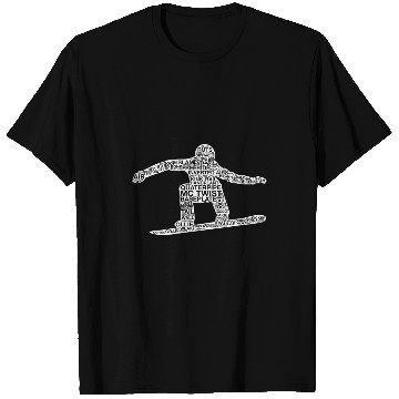 Discover Skiing Ski Snowboard Snowboarding T-Shirts