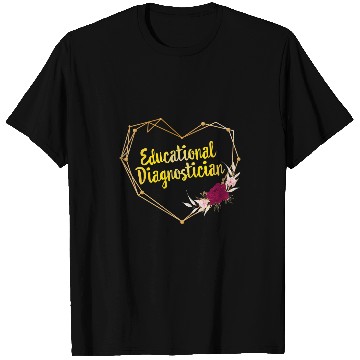 Discover Educational Diagnostician Squad School Psychologist Psyc 21 T-Shirts