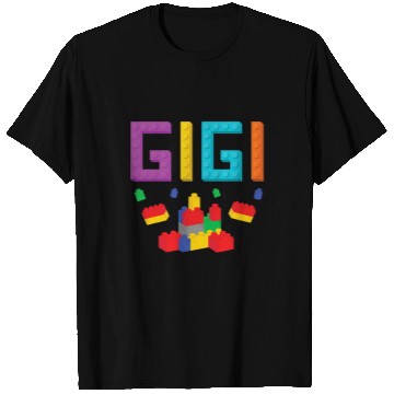 Discover Gigi Master Builder Building Blocks Bricks Matching Family T-Shirts