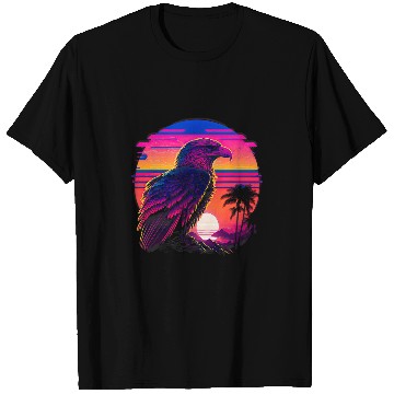 Discover Retro Aesthetic Bald Eagle T-Shirts