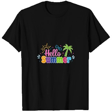 Discover Hello Summer Vacation Last Day of School Teacher Student T-Shirts