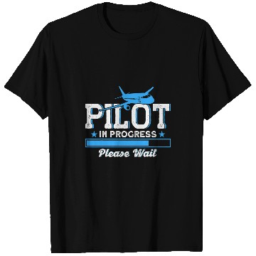 Discover Flight School Pilot In Progress Student Pilots New Pilots T-Shirts