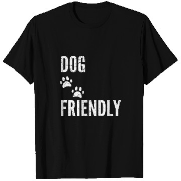 Discover Dog Friendly with Paw Prints T-Shirts