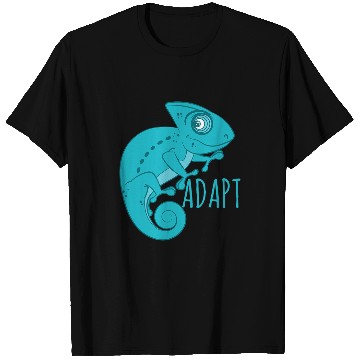Discover Chameleon Blue Art Chameleon Adapt T-Shirts
