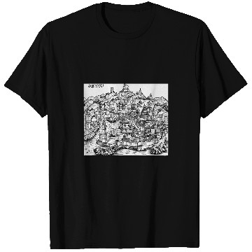 Discover Historic Genoa Italy 1 T-Shirts