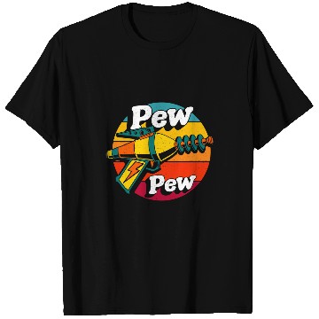 Discover Laser guns Toy Retro Pew Pew 4 T-Shirts