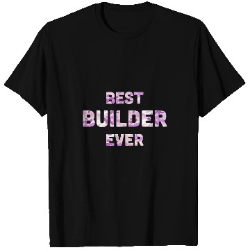 Discover bests Builder Ever Camo T-Shirts