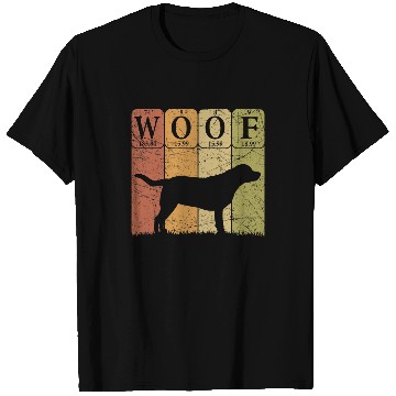 Discover Labrador Lab Dog Periodic Table Elements Dog Woof T-Shirts