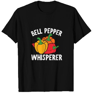 Discover Bell Pepper Whisperer Funny Plant Hobby T-Shirts