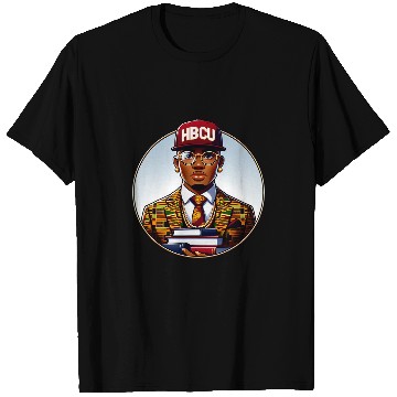 Discover HBCU Black History Educated Alumni Apparel For Men Boys T-Shirts