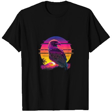 Discover Retro Aesthetic Hawk 1 T-Shirts