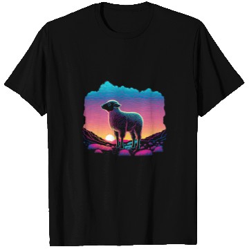 Discover Retro Aesthetic Lamb T-Shirts