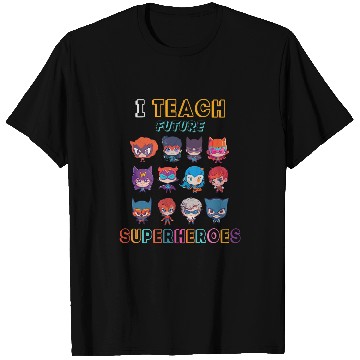 Discover I Teach Future Superheroes School Teacher Kid Funny T-Shirts