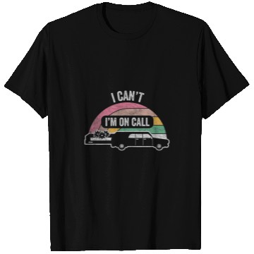 Discover Retro Funeral Director I Cant Im On Call Mortuary Student 2 T-Shirts