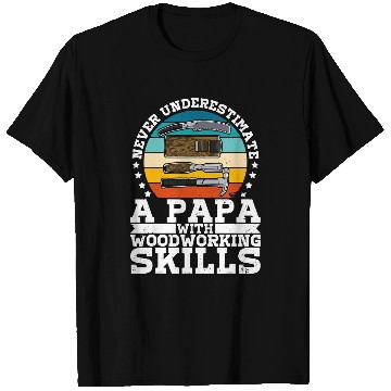 Discover Woodworking joinery carpenter woodworker chainsaw profession 2 Carpenter T-Shirts