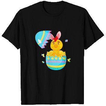 Discover Chicken Lover Easter Egg Hunt Bunny Ear Chicken Easter Day 2 T-Shirts