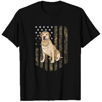 Discover Labrador Lab Dog Camouflage T-Shirts