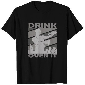 Discover drink over it bartender cocktail party barman bartender T-Shirts