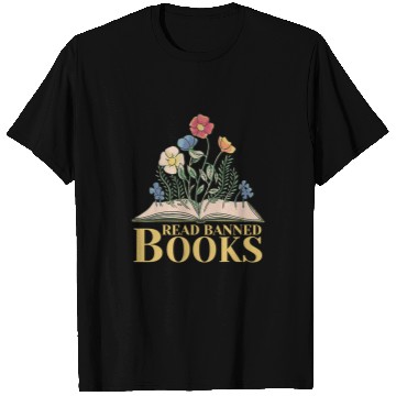 Discover Reading Book Read Banned Books Reader T-Shirts